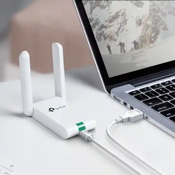 Adaptador Repetidor Usb Router Wifi Usb Inalámbrico De Alta Sensibilidad A 300 Mbps