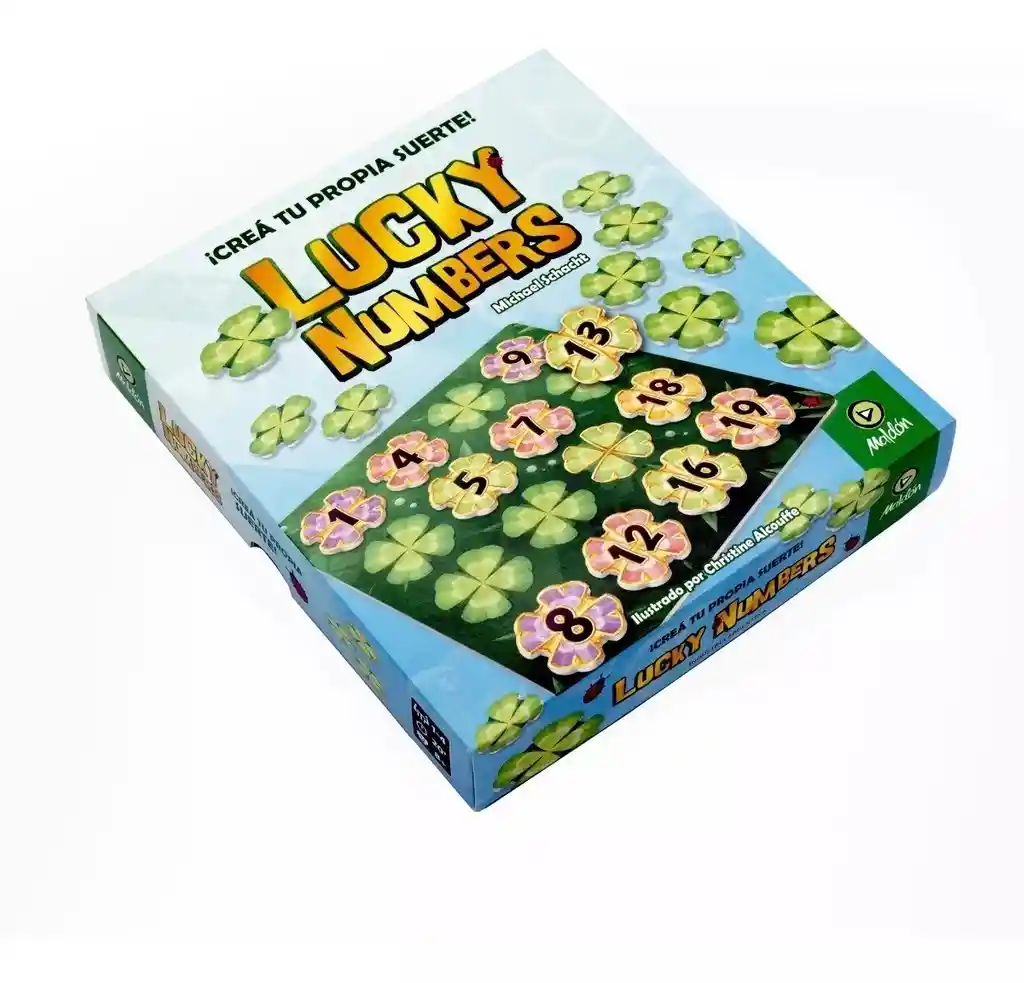 Juego De Mesa Lucky Numbers 2021 Estrategia Niños Y Adultos