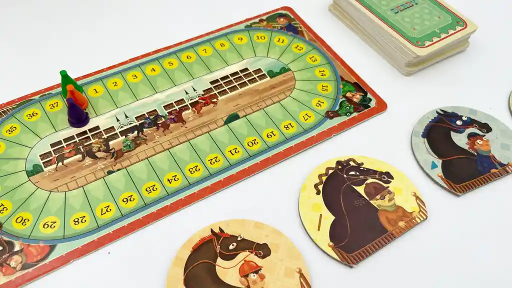 Juego De Mesa Derby Juego De Estrategia Niños Y Adultos