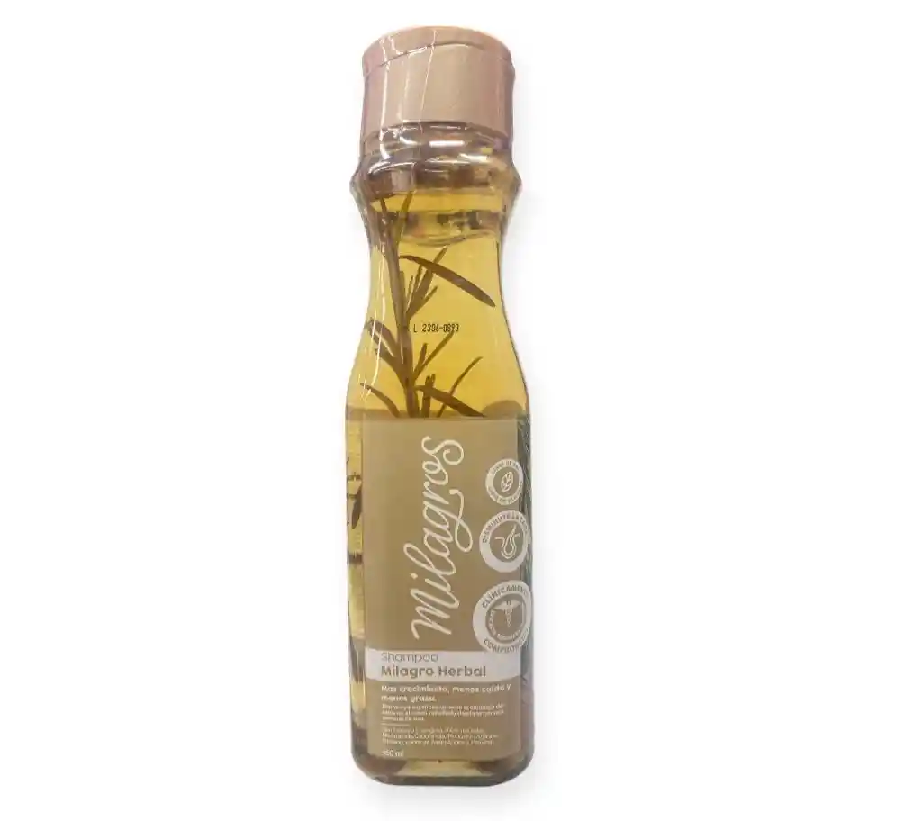 Shampoo Milagro Herbal Milagros X 450ml