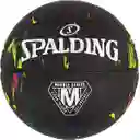 Balón Baloncesto Spalding Marble Series #7 Original Colores - Negro
