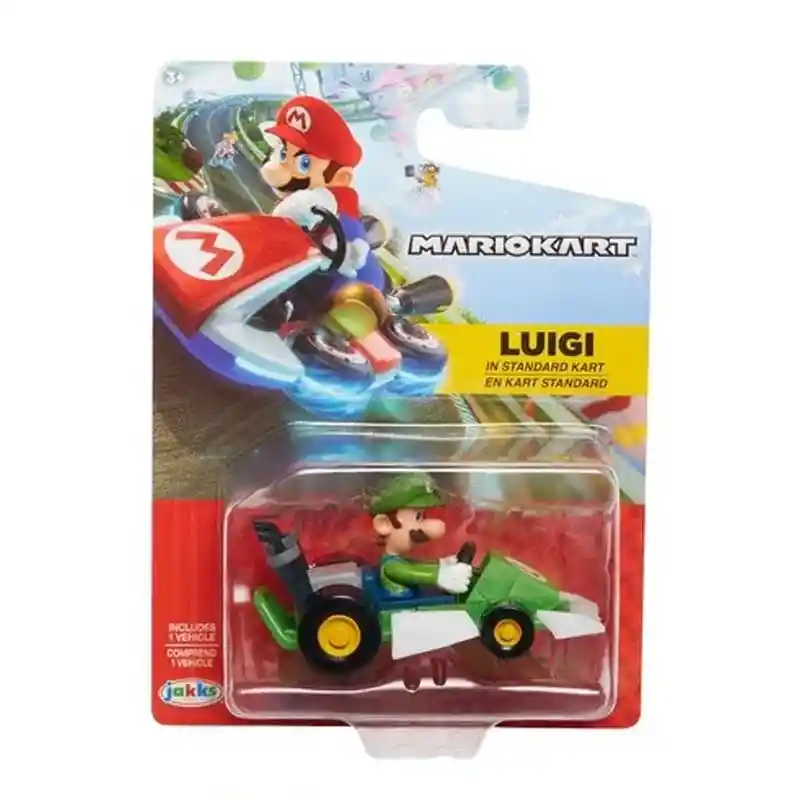 Figura Corredores Luigi Juguetes Nintendo Super Mario