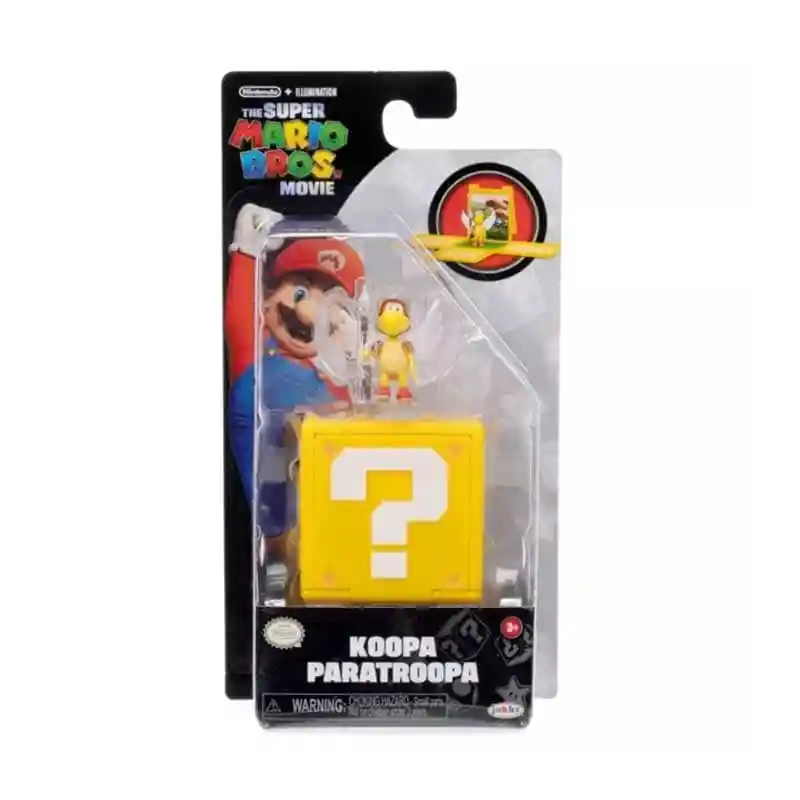 Mini Figura Koopa Troopa Juguetes Nintendo Super Mario Pelicula