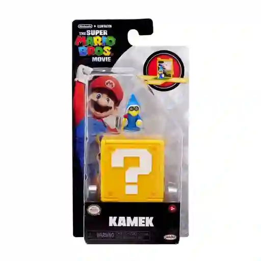 Mini Figura Kamek Juguetes Nintendo Super Mario Pelicula