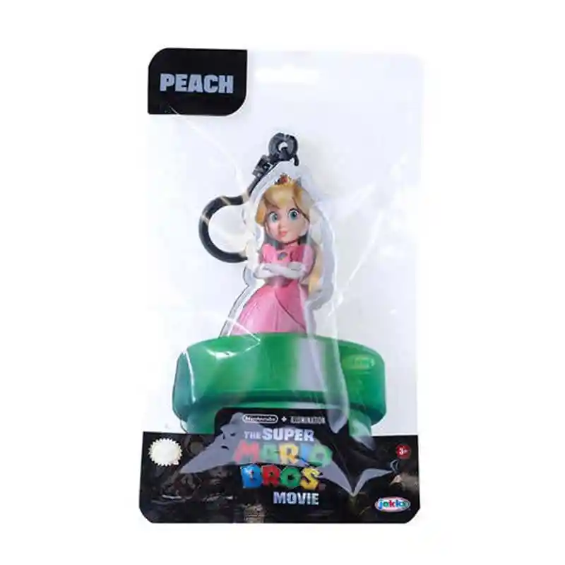 Figura Peach Juguetes Nintendo Super Mario Pelicula