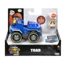 Figura Y (kart O Moto) Toad Juguetes Nintendo Supermario Pelicula