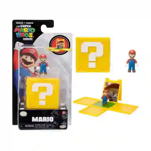 Mini Figura Mario Juguetes Nintendo Super Mario Pelicula