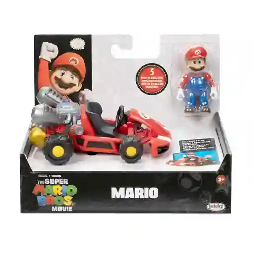 Figura Y (kart O Moto) Mario Juguetes Nintendo Supermario Pelicula