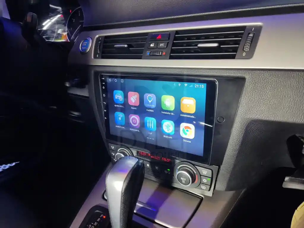 Radio Tipo Original Bmw E90 Carplay 2gb Ram + 32gb Rom