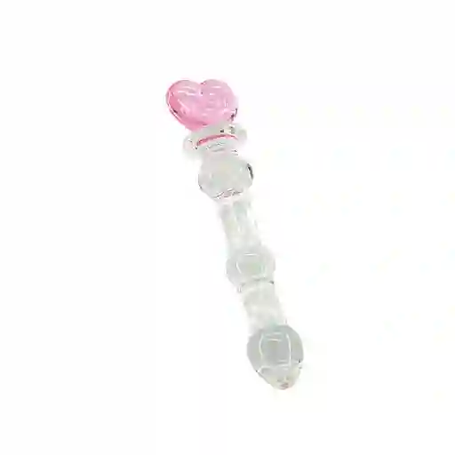 Dildo De Vidrio Rohan Corazon Talla S