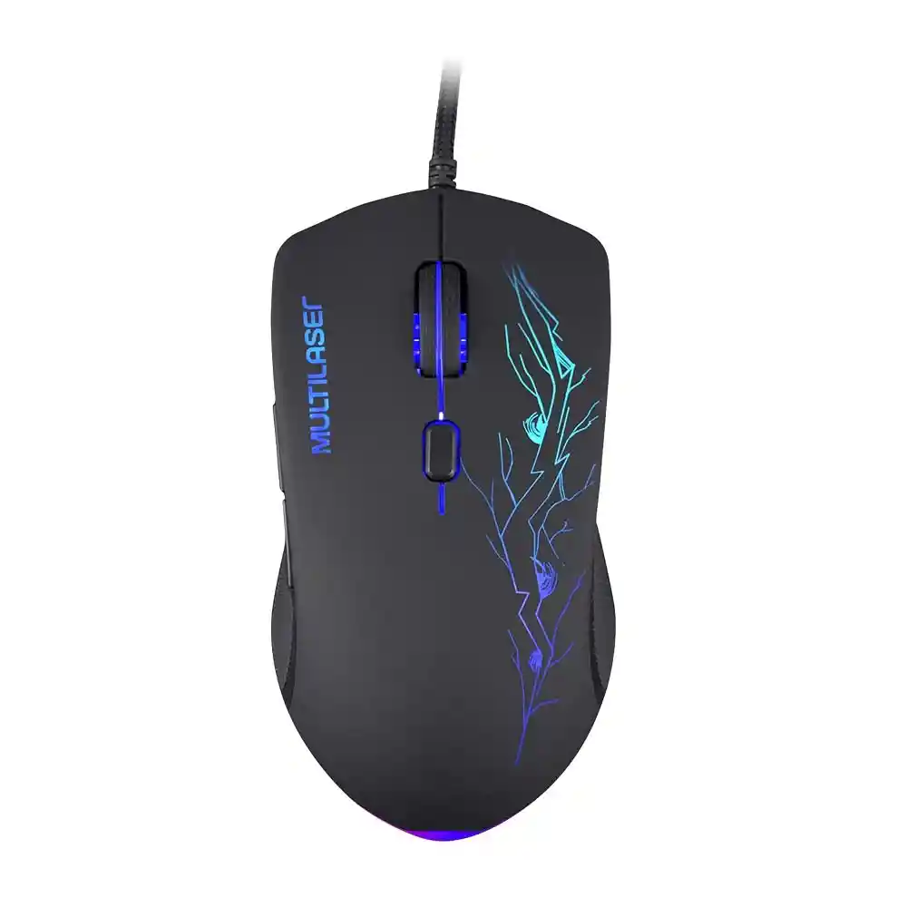 Mouse Gamer Usb Mo276 3200dpi Led -multi