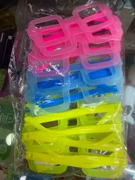 Paquete De Gafas Fluorecentes X12 Unds 3 Colores