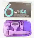 Derma Roller 6 En 1 Morado Masajeador