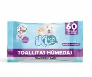 Pañito Humedo Iki Pets Coco X 60 Und