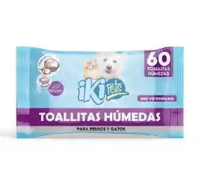 Pañito Humedo Iki Pets Coco X 60 Und