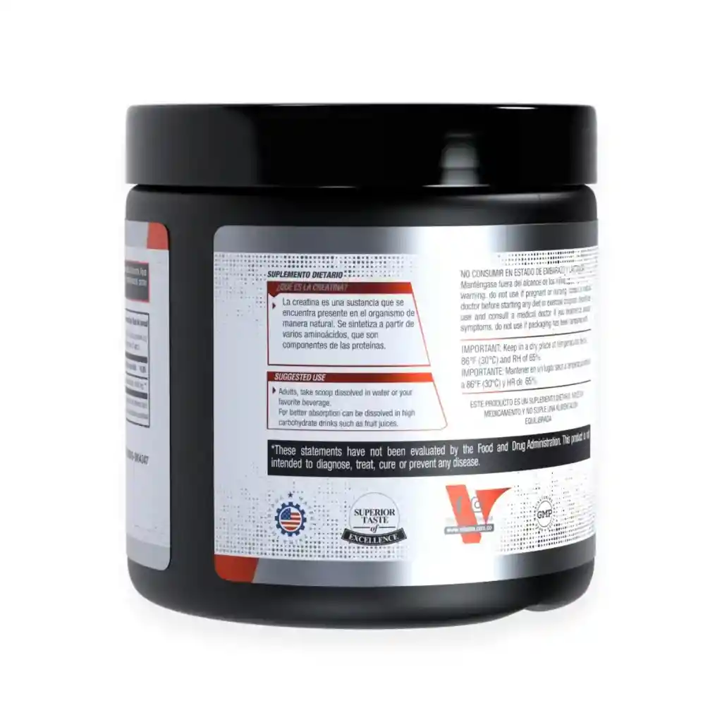Creatina Time Monohidratada Micronizada 150gr 50 Servicios
