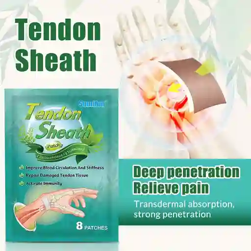 Parche Tendon 8 Unid