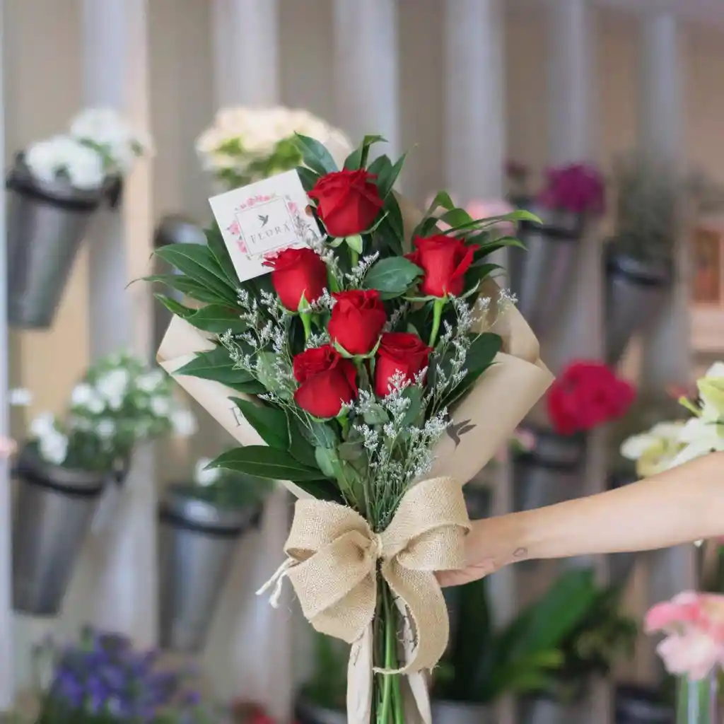 Bouquet 6 Rosas