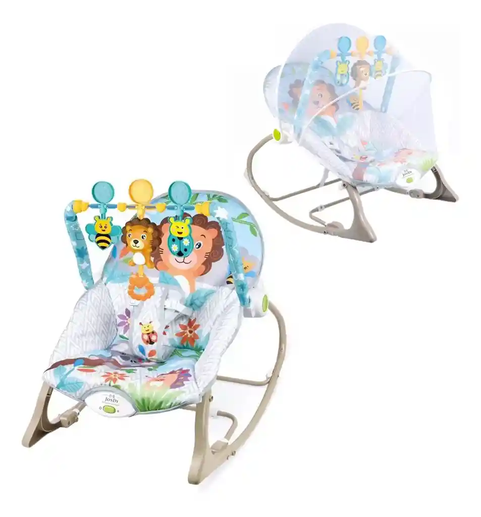 Silla Mesedora Con Toldillo Para Bebe