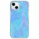 Protector Iphone 14 / 13 Puregear Slim Shell Designer Azul /escarchado