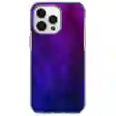 Protector Iphone 14 Pro Puregear Slim Shell Designer Morado /escarchado