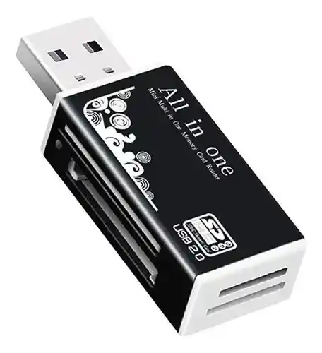 Multi Lector Usb 2.0 Memorias Micro Tf/sd/ms/m2