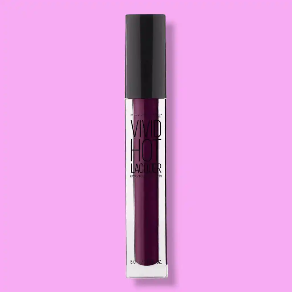 Labial Cremoso Vivid Hot Laquer Maybelline 76 Obsessed