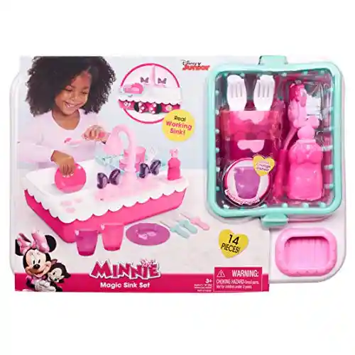 Lavaplatos Mágico Minnie Mouse Para Niñas Disney Junior