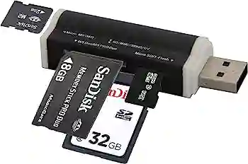 Lector Tarjeta Sd Usb All In One Microsd Memoria Microsd Mini Sd Multi All In One Micro Tf Ms M2