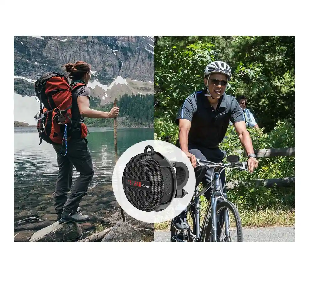 Parlante Portátil Para Bicicleta O Moto Mz368