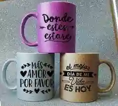 Mugs Escarchado Personalizados