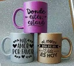 Mugs Escarchado Personalizados