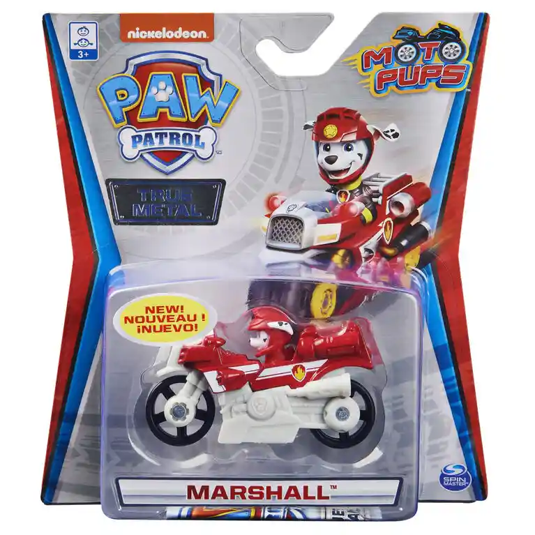 Vehículos Metálicos Paw Patrol Surtidos Para Pista Originales