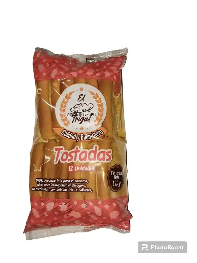 Tostada Economica Yemapan El Trigal X 120 Gr