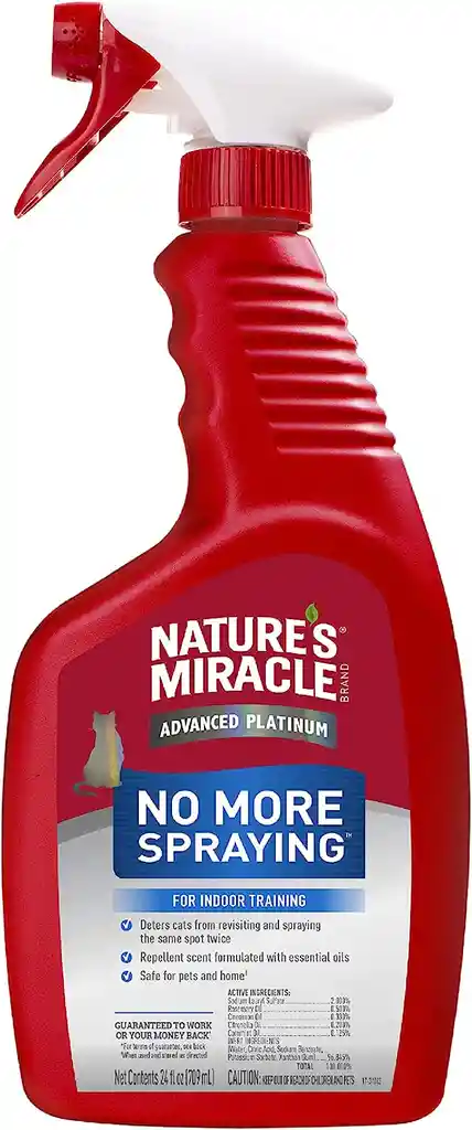 Natures Miracle No Mas Marcas Para Gato En Spray 24oz