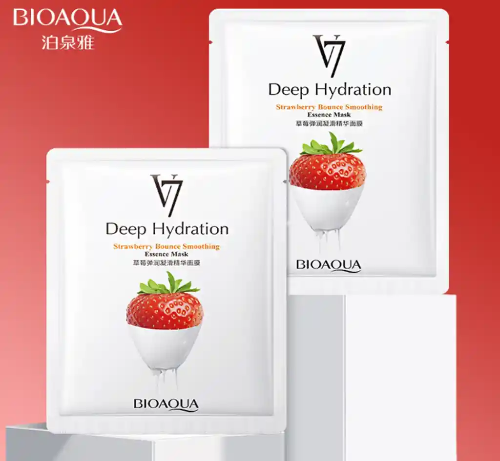  Velo Facial Fresas BIOAQUA 30 Gr 