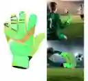 Guantes Portero Para Niña Ó Niño Fútbol Arquero # 7 - Verde