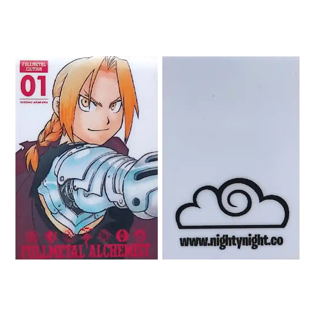 Fullmetal Alchemist Manga Cover Separadores Magnéticos Para Libros