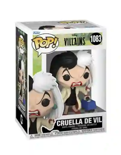 Funko Pop Disney Villains Cruella De Vil 1083
