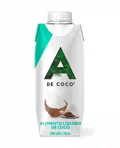 Bebida De Coco A De Coco 330 Ml