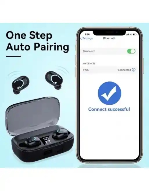  X10 TWS Auriculares Inalambricos Bluetooth V5.2 