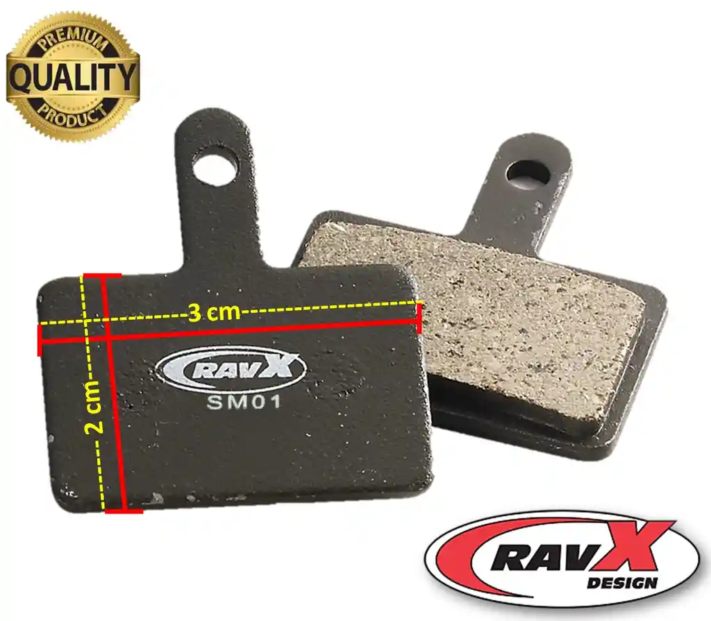 Pastilla Freno Bicicleta Ravx Shimano Semimetal B03s Tektro