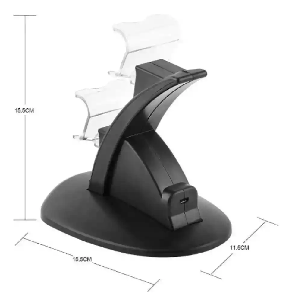 Base De Carga Dual Dock Para Controles Sony Play Station Ps4