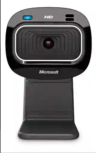 Cámara Web Microsoft Lifecam Hd-3000 Hd 30fps Color Negro