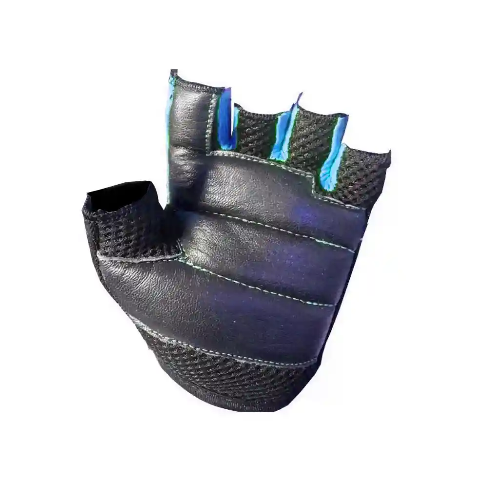 Guantes Para Pesas Para Dama Gimnasio Bicicleta Talla: M Alpino - Azul Turquesa