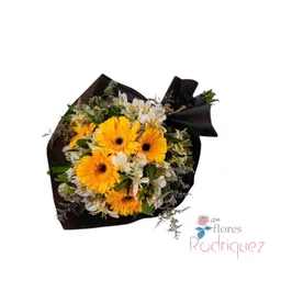 Gerberas Y Astromelia Un Maravillloso Dia