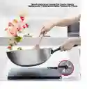 Sarten Wok Acero Inoxidable Alta Calidad Antiadherente