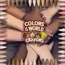 Crayones Crayola Colors Of The World X24 Originales Crayolas Multicultural