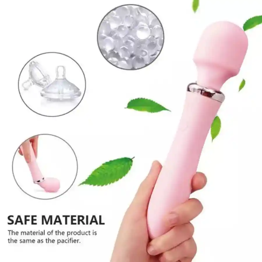 Vibrador Hitachi Doble Estimulación Lilo Eros Recargable