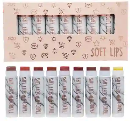  Hidratante Labial Soft Lips  TRENDY  Tono 01 